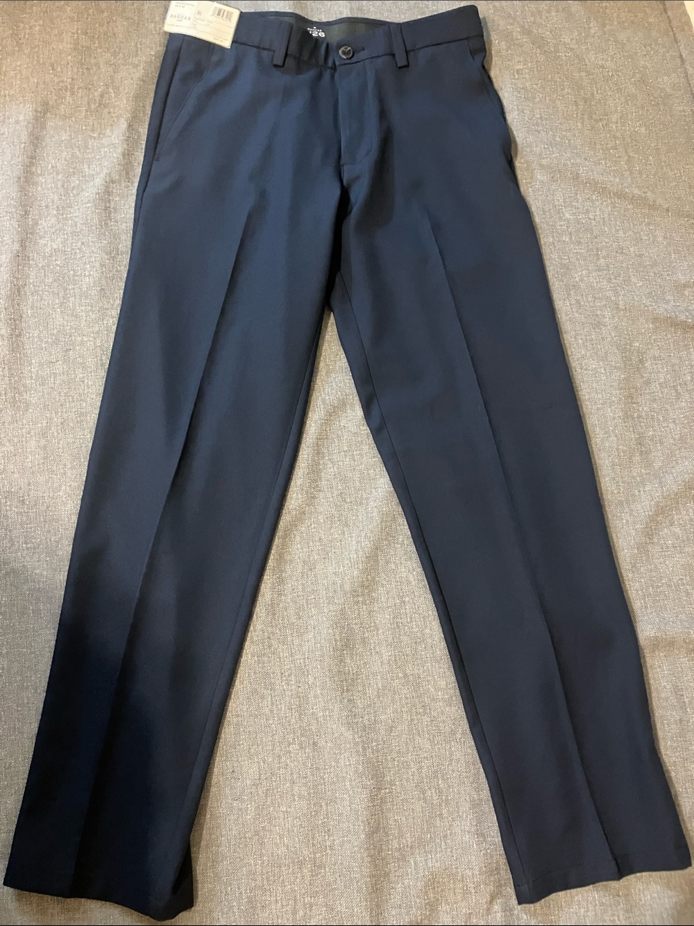 NWT Haggar Straight Fit Navy Dress Pants ( 32*32)$29.99